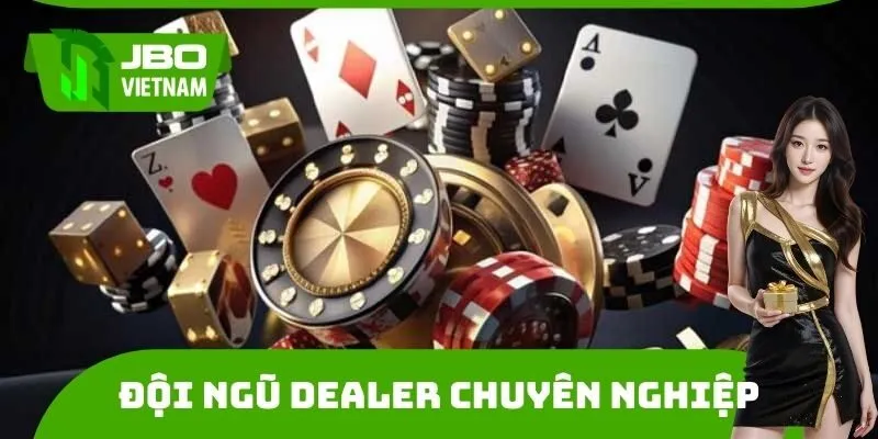 Đội ngũ Dealer chia bài tại nền tảng được đào tạo chuyên nghiệp