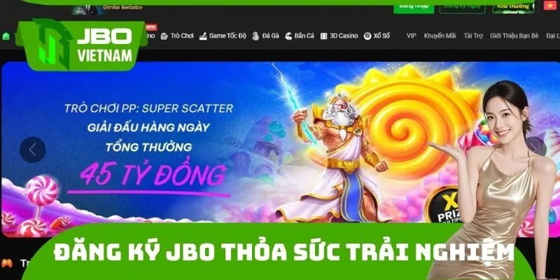 Đăng ký JBO trải nghiệm loạt chuyên mục thú vị