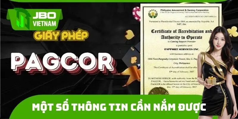 Một số thông tin cần nắm được về giấy phép hoạt động nhà cái