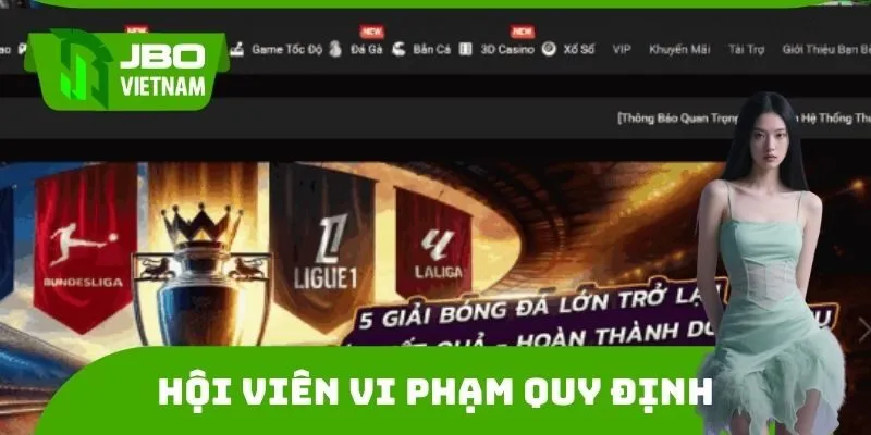Hội viên vi phạm quy định