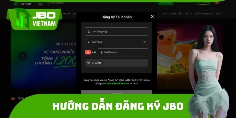 Hướng dẫn đăng ký JBO từ A-Z