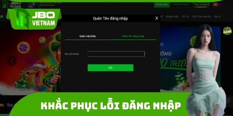 Khắc phục lỗi không thể truy cập tài khoản