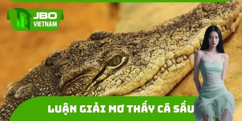 Luận giải Mơ thấy cá sấu