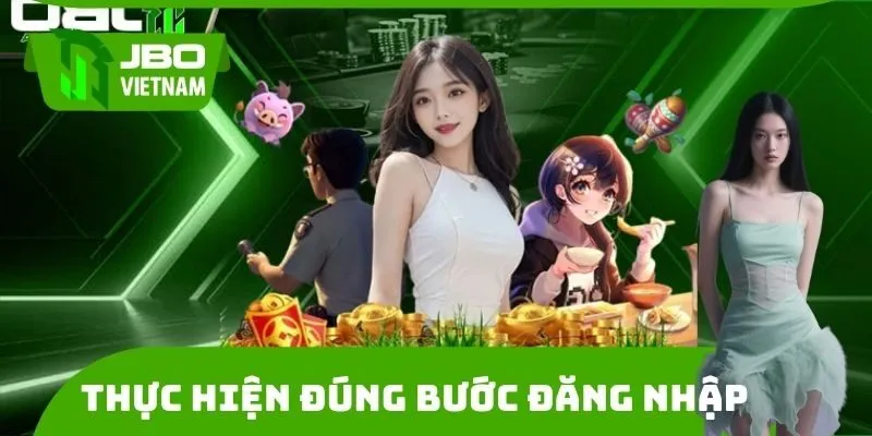 Hội viên cần thực hiện đúng thao tác đăng nhập